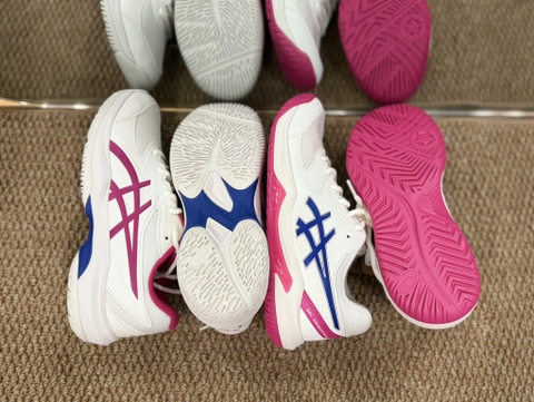 Giày PICK Asics Tennis Pickleball BE HỒNG TRẮNG 1042A237 105