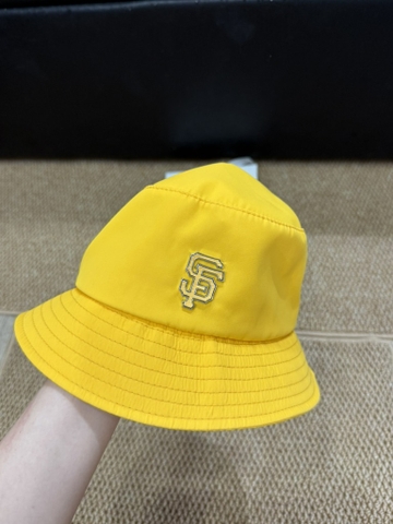 MŨ BUCKET MLB VÀNG CHANH