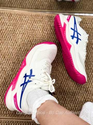 Giày PICK Asics Tennis Pickleball BE HỒNG TRẮNG 1042A237 105