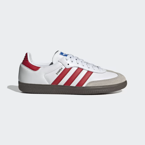GIÀY ADIDAS SAMBA OG TRẮNG ĐỎ - IG1025