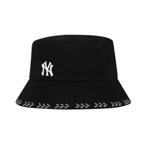 Nón MLB Seamball Brim Bucket Hat Bkack [32CPH0111 50l]