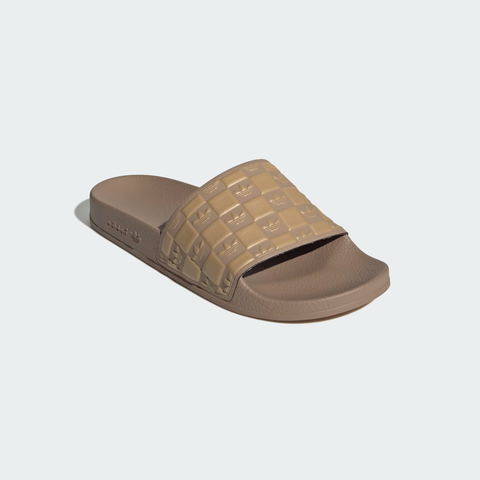 Dép Bánh Mì Adidas Adilette NÂU LOGO NỔI JR3622