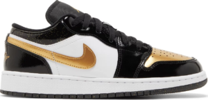 Giày Nike Air Jordan 1 Low SE GS ‘Gold Toe’
