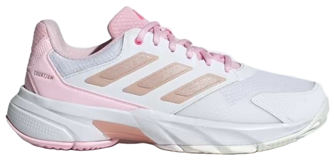 Giày Tennis/Pickleball Adidas trắng hồng JP9739