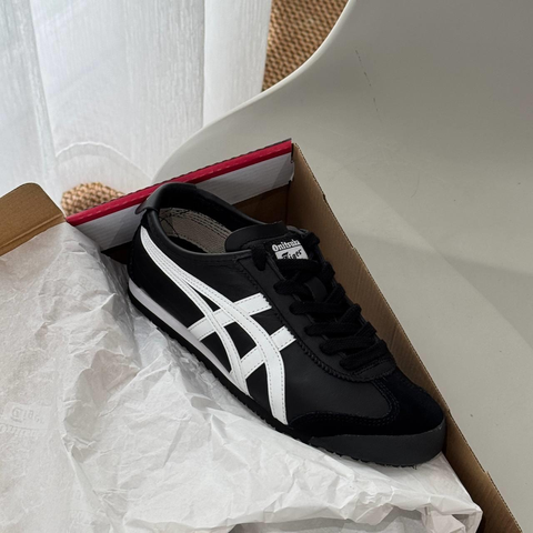 Giày Onitsuka Tiger Mexico 66 'Black White' 1183C102 001