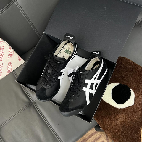 Giày Onitsuka Tiger Mexico 66 'Black White' 1183C102 001