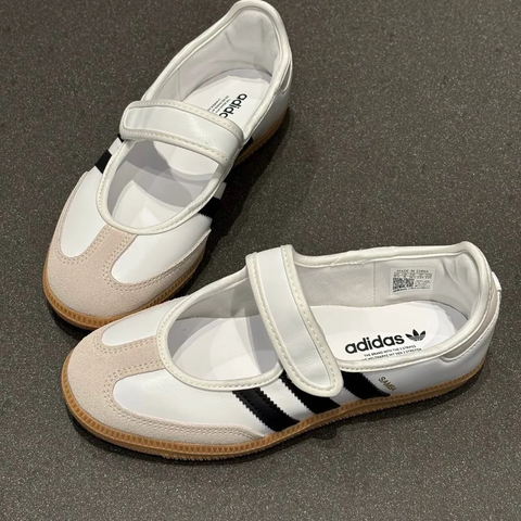 Giày Samba Jane Trắng JR1402