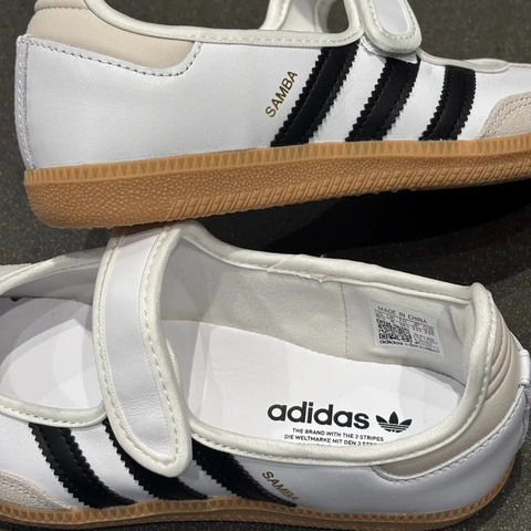 Giày Samba Jane Trắng JR1402