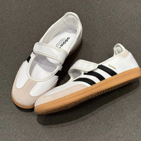 Giày Samba Jane Trắng JR1402