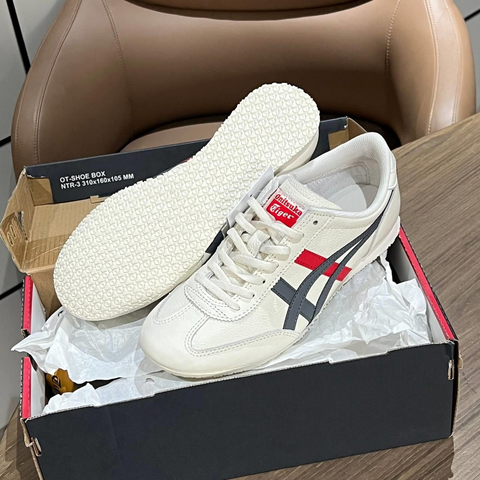 ONITSUKA TIGER MACHU RACER ‘CREAM BLACK RED’ 1183B770-100