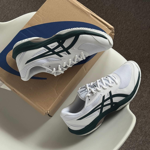 Giày Asics Tennis/Pickleball TRẮNG XANH LÁ 1041A489-100