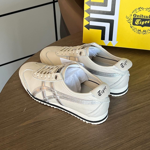 Giày Onitsuka Tiger Mexico 66 SD BẠC XÁM Grey Silver 1183A592-200