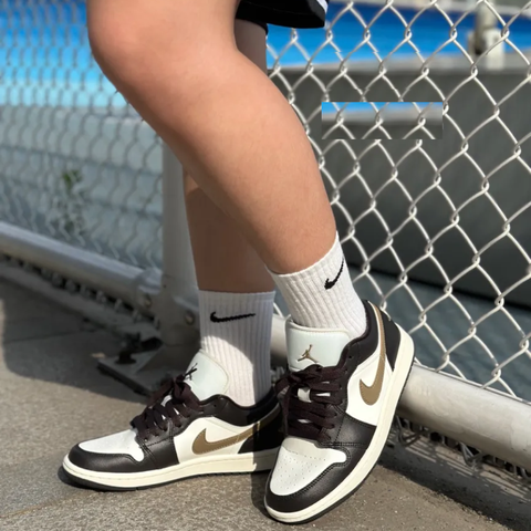 Giày Nike Air Jordan 1 Low NÂU ‘Shadow Brown’ (W) DC0774-200