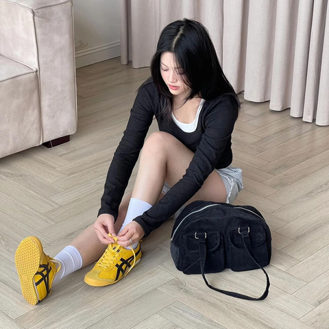 Giày Onitsuka Tiger Mexico 66 Black Yellow VÀNG ĐEN 1183C102-751.