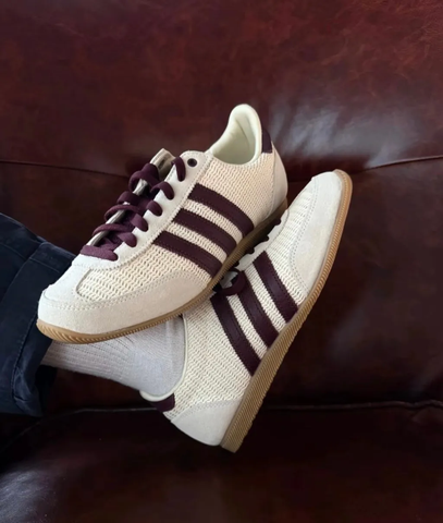 Giày Adidas Japan ''Cream White Maroon'' đỏ rượu JR7161