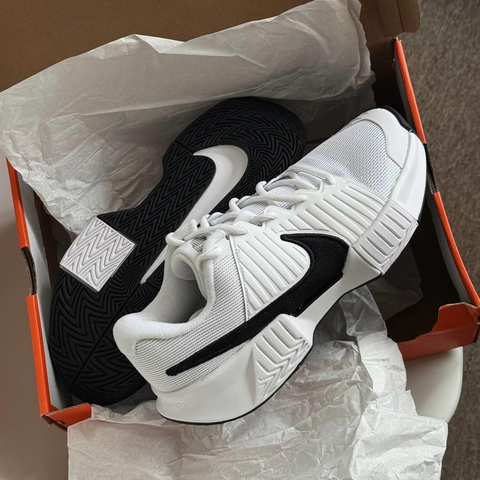 Giày Tennis/Pickleball Nike Air Zoom GP Challenge Pro TRẮNG ĐEN ‘White’ FB3146-100