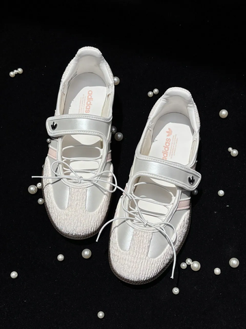 Giày Adidas Samba Jane TRẮNG HỒNG ‘Jane Cloud White Pink’ JR4482