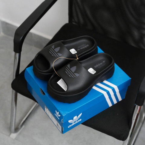 DÉP ADIDAS ĐẾ CAO Adifom Stan Slides JI2610 ĐEN