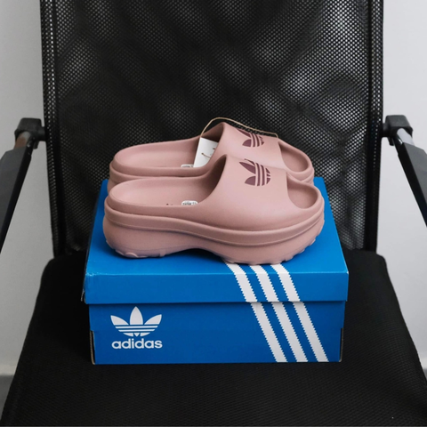 DÉP ADIDAS ĐẾ CAO Adifom Stan Slides JI2614 HỒNG