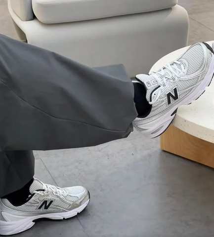 Giày New Balance 740 ‘White Silver Metallic ’ BẠC ĐEN - U740NW2