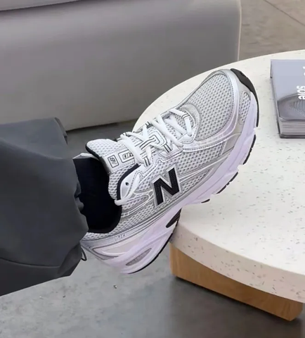 Giày New Balance 740 ‘White Silver Metallic ’ BẠC ĐEN - U740NW2