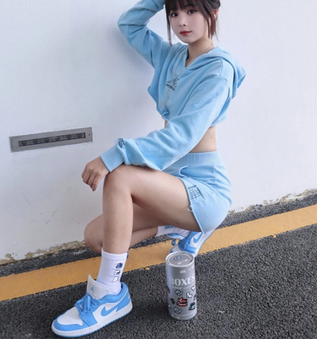 GIÀY Nike Air Jordan 1 Low White “UNC” -  AO9944-441