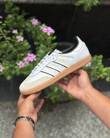 GIÀY ADIDAS SAMBA OG TRẮNG ĐEN UNISEX - IH5585