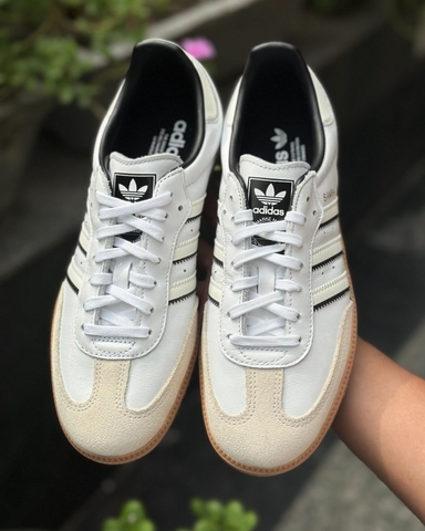 GIÀY ADIDAS SAMBA OG TRẮNG ĐEN UNISEX - IH5585