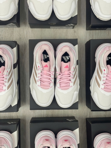 Giày Tennis/Pickleball Adidas trắng hồng JP9739