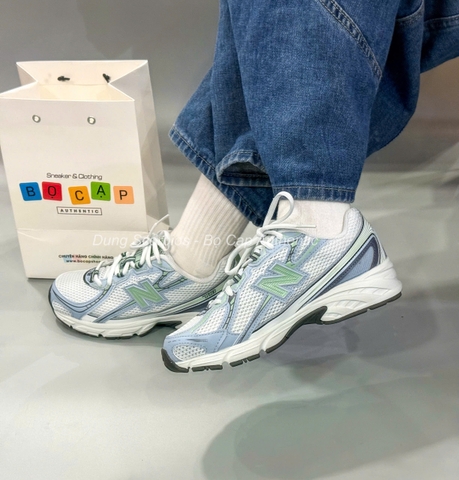 GIÀY New Balance  740 GS Grey Blue xám xanh - GR740CF