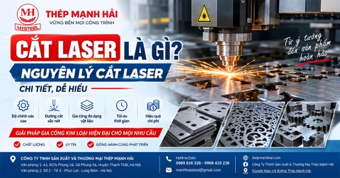 Cắt Laser là gì? Nguyên lý cắt Laser chi tiết, dễ hiểu