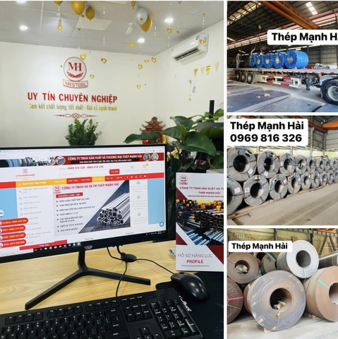 CÔNG TY TNHH SẢN XUẤT VÀ THƯƠNG MẠI THÉP MẠNH HẢI