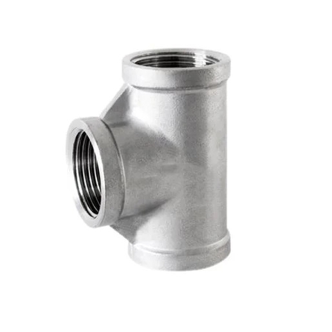 Tê ren inox 316