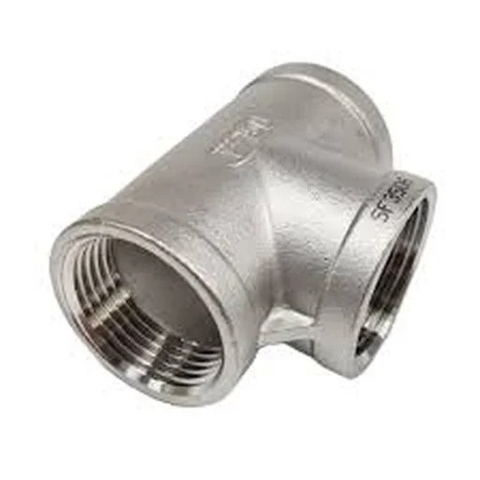 Tê ren inox 201