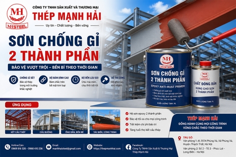 Sơn chống gỉ 2 thành phần