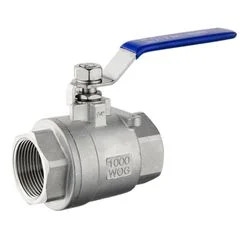 Van Bi Hai Mảnh Thép Không Gỉ 304