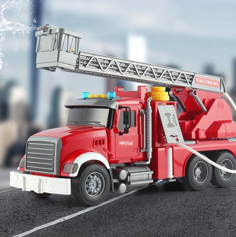 Đồ chơi xe ô tô size lớn cao cấp kèm đèn nhạc cho bé xe cứu hoả xe cứu hộ xe cẩu xe máy xúc xe trộn bê tông xe bồn