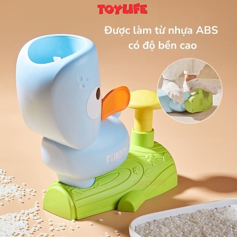 Đồ chơi tung hứng đĩa bay ufo, đồ chơi đĩa bay, frisbee hình chú voi con, đồ chơi vận động cho bé TOYLIFE