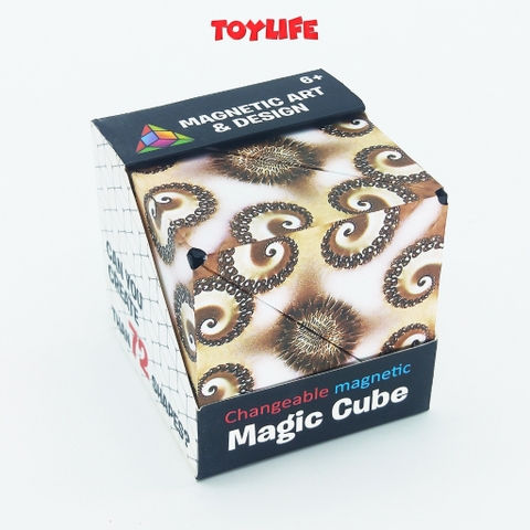 Đồ chơi rubik magic 3D Rubic ma thuật biến 72 hình nam châm, trò chơi trí tuệ cho bé TOYLIFE