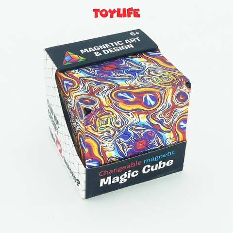 Đồ chơi rubik magic 3D Rubic ma thuật biến 72 hình nam châm, trò chơi trí tuệ cho bé TOYLIFE