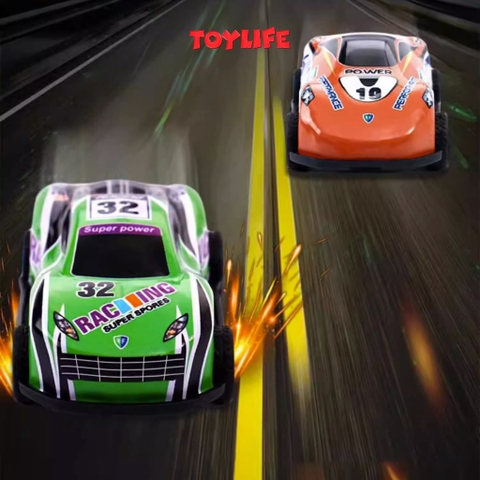 Bộ xe ô tô đua đồ chơi lên cót hợp kim 30 chi tiết kèm hộp đựng, thùng đồ chơi ô tô nhiều màu cho bé TOYLIFE