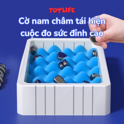Đồ chơi cờ nam châm thông minh cho bé, cờ hiệu ứng từ tính PK đối kháng phát triển trí tuệ tương tác cho trẻ TOYLIFE