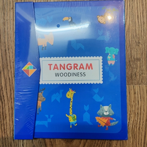 Sách xếp hình gỗ tangram kèm nam châm cho bé, đồ chơi sách ghép hình gỗ cho trẻ 1 2 3 4 5 6 7 8 tuổi TOYLIFE