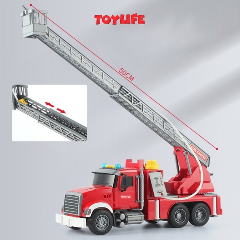 Đồ chơi xe ô tô size lớn cao cấp kèm đèn nhạc cho bé xe cứu hoả xe cứu hộ xe cẩu xe máy xúc xe trộn bê tông xe bồn