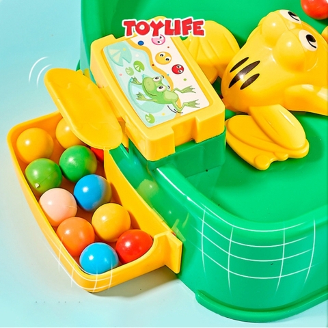Đồ chơi ếch ăn bi 4 người chơi vui nhộn cho bé trò chơi ếch ăn kẹo ếch ăn hạt đậu ếch nuốt bi thông minh cho trẻ TOYLIFE