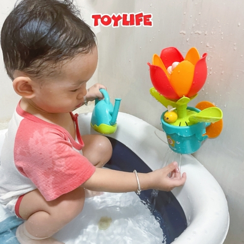 Đồ chơi nhà tắm tưới nước nở hoa ngộ nghĩnh cho bé trò chơi phòng tắm bình tưới nước nở bông hoa trẻ em TOYLIFE