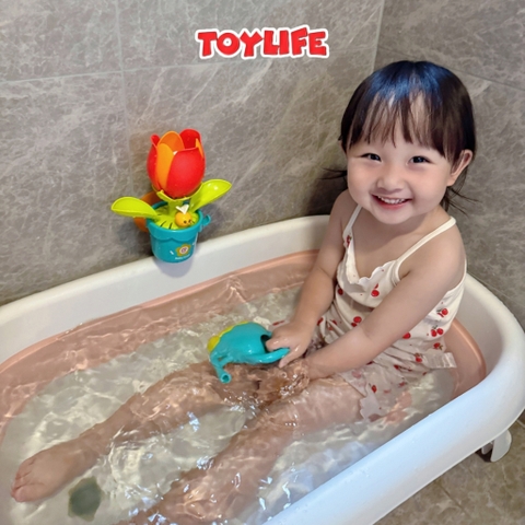 Đồ chơi nhà tắm tưới nước nở hoa ngộ nghĩnh cho bé trò chơi phòng tắm bình tưới nước nở bông hoa trẻ em TOYLIFE