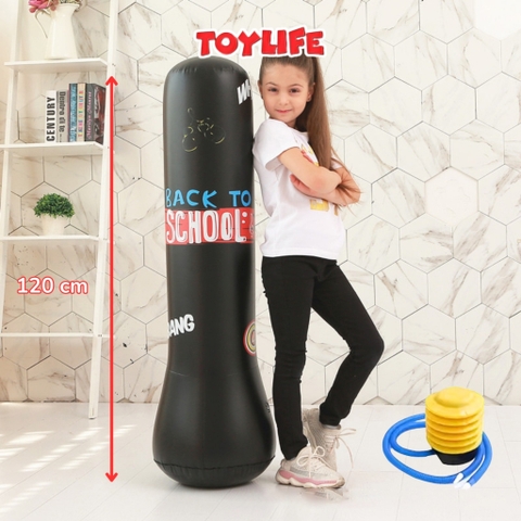Đồ chơi đấm bốc điện tử theo nhạc kết nối bluetooth trẻ em đấm bốc theo nhạc gắn tường đấm boxing có nhạc và đèn TOYLIFE