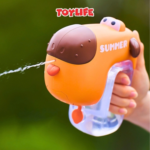 Đồ chơi bắn nước tự động mini dễ thương cho bé phun nước điện tự động trẻ em trò chơi nhà tắm bể bơi bãi biển TOYLIFE