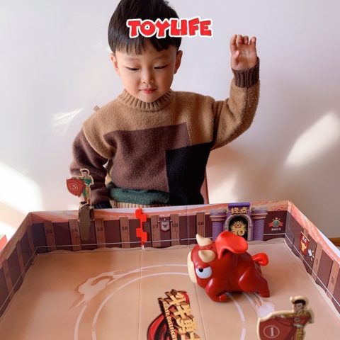 Đồ chơi đấu trường bò tót thông minh cho bé trò chơi chiến binh đấu bò siêu vui nhộn cho cả gia đình TOYLIFE
